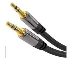 Kabelis PremiumCord Jack 3.5mm - Jack 3.5mm 1.5m juoda (kjqmm015)