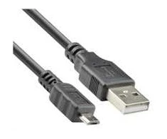 USB kabelis PremiumCord USB-A - mikroUSB 1,5 m Juoda (ku2m15f)