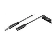 Premiumcord Kabelis Goobay Jack 6.3mm - Jack 6.3mm 5m juoda (50016)