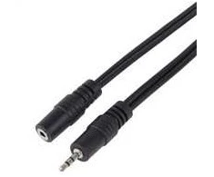 „PremiumCord“ maitinimo laidas PREMIUMCORD Garso kabelis 2,5 mm lizdas - lizdo prailginimas 5 m (M/F, stereofoninis)