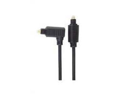 PremiumCord Cable Toslink – Toslink 90°, kabelio storis: 4,0 mm, ilgis 1 m