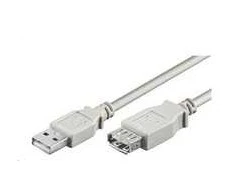 PREMIUMCORD kabelis USB 2.0 A-A 0,5 m (50 cm), ilgintuvas (M/F)