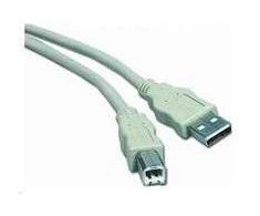 Efb Elektronik USB kabelis EFB USB-A - USB-B 1 m Pilkas (K5255.1)