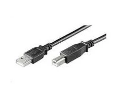 USB kabelis PremiumCord USB-A - USB-B 5 m Juodas (ku2ab5Bk)