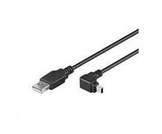 Premiumcord USB kabelis Goobay USB-A - miniUSB 1,8 m juodasis (93971)