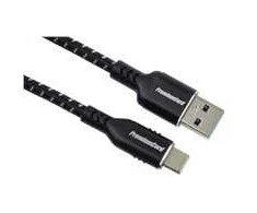 Kabelis USB PremiumCord USB-A - USB-C 2 m Baltai-juoda (ku31cx2)
