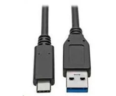 „PremiumCord“ kabelis USB-C – USB 3.0 A (2 kartos USB 3.2, 3A, 10 Gbit/s) 0,15 m