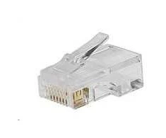 PREMIUMCORD RJ45 8 kontaktų jungtis - laidui, pakuotėje 50 vnt.