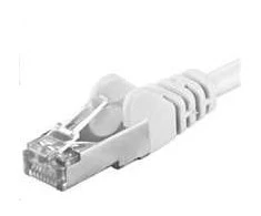 PremiumCord PREMIUMCORD Patch kabelis CAT6a S-FTP, RJ45-RJ45, AWG 26/7 2m baltas