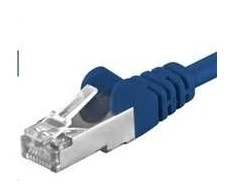 PREMIUMCORD Patch kabelis CAT6a S-FTP, RJ45-RJ45, AWG 26/7 5m modrá
