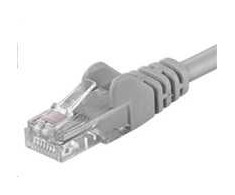 PremiumCord patch kabelis Cat6 UTP 25m Pilka (SP6UTP250)