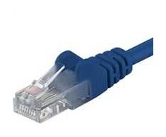 PremiumCord PremiumCord Patch kabelis UTP RJ45-RJ45 CAT6 10m mėlynas