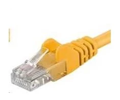 PremiumCord PREMUMCORD Lovos kabelis UTP RJ45 -RJ45 cat5E 1.5m žlutà
