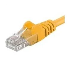 PremiumCord PremiumCord Lovos kabelis UTP RJ45 -RJ45 CAT6 1.5m žlutte