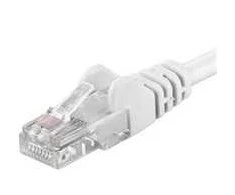 PremiumCord patch kabelis UTP RJ45-RJ45 CAT6 7m baltas