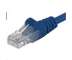 PREMIUMCORD Patch kabelis UTP RJ45-RJ45 CAT5e 1.5m modrá