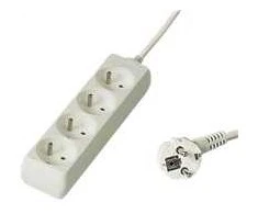 PremiumCord ilgintuvas 230V, 3m 4 lizdai