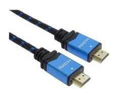 PremiumCord Ultra HDTV 4K@60Hz kabelis HDMI 2.0b metalas+auksuotos jungtys 2m