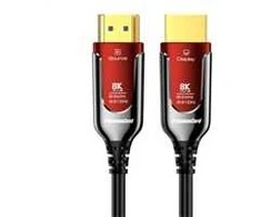 PREMIUMCORD Ultra High Speed HDMI 2.1 optický fiber kabelis 8K@60Hz, zlacené 25m