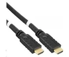 PremiumCord Ultra High Speed ​​​​HDMI 2.1 optinio pluošto kabelis 8K@60Hz, auksinis 20m