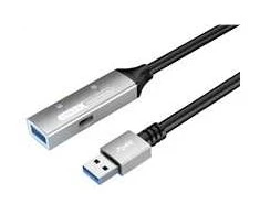 Premiumcord PREMIUM CORD USB 3.2. kartotuvas ir ilgintuvas Vyriškas-Moteris, 5Gbps Aliuminis 5m
