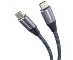 Kabelis USB PremiumCord USB-C - USB-C 3 m Pilka (ku31cr3)