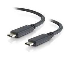 PremiumCord USB-C kabelis (USB 3.2 kartos 2x2, 5A, 100W, 20Gbit/s) černý, 0,5m