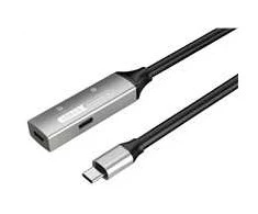 PREMIUMCORD USB-C kartotuvas ir ilgintuvas vyriškas-moteris, 5Gbps Aliuminis 10m