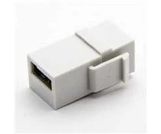 PremiumCord USB propojka USB2.0, pro instalaci do keystone zásuvky