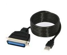 PremiumCord USB spausdintuvas kabelis USB na port równoległy LPT (CEN36M)