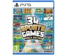 Maximum Games 34 sporto žaidimai – pasaulinis leidimas – PlayStation 5