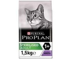Purina Pro Plan Sterilised Cat kalakutiena 1.5kg pašaras sterilizuotoms katėms