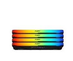 RAM „Kingston KF436C17BB2AK4/32“ 32 GB 3600 MT/s DDR4 CL17 DIMM (4 vnt. rinkinys) „FURY Beast RGB“ | „Kingston“