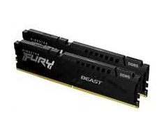 RAM Kingston KF564C32BBEK2-32 32GB 6400MT/s DDR5 CL32 DIMM (Kit of 2) FURY Beast Juodas EXPO | Kingstonas