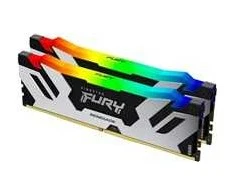 RAM Kingston KF560C32RSAK2-96 96GB 6000MT/s DDR5 CL32 DIMM (2 komplektas) FURY Renegade RGB XMP | Kingstonas