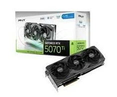 Pny Technologies PNY 5070 Ti 16GB OC trijų ventiliatorių vaizdo plokštė