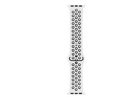 RhinoTech Sports Strap for Apple Watch 42/44/45mm Baltas-Juodas