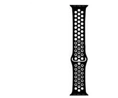 RhinoTech sportinis dirželis Apple Watch 42/44/45mm Juodas ir Baltas