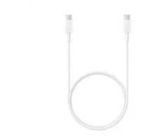 EP-DA905BWE Samsung USB-C/USB-C duomenų kabelis 3A 1m baltos spalvos (Bulk)