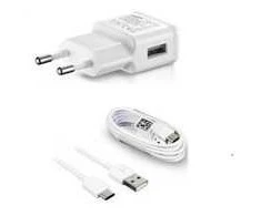 Įkroviklis Samsung EP-TA200NWE 15W + Type-C kabelis baltas