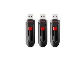 Sandisk CRUZER GLIDE 32G 3-PACK -