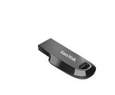 SanDisk Flash Disk 64GB Ultra Curve, USB 3.2, Černá