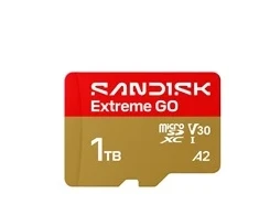 SanDisk micro SDXC karta 1TB Extreme GO (240 MB/s , UHS-I U3 V30)