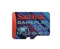Atminties kortelė SanDisk Micro SDXC GamePlay 1TB 190/130 MB/s A2 C10 V30 UHS-I U3