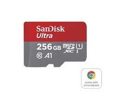 Karta SanDisk Ultra Micro SDXC 256 GB Class 10 UHS-I/U1 A1 (SDSQUAC-256G-GN6FA)