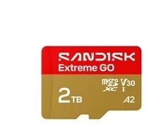 SanDisk micro SDXC karta 2TB Extreme GO (240 MB/s , UHS-I U3 V30)