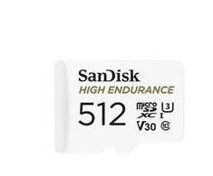 Atminties kortelė MicroSD Kortelė - SanDisk 512GB Klasės 10