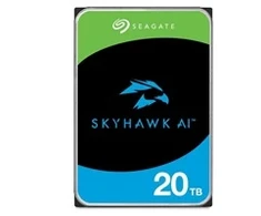 SEAGATE HDD SkyHawk AI vaizdo kietasis diskas 20TB, 6Gb/s SATA, 512e, 7200 RPM, podėlis 512 Mb