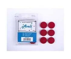 Aveli magnet set, 4pcs, red