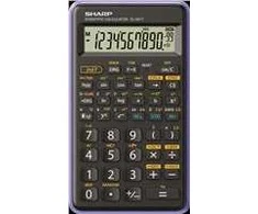 SHARP skaičiuotuvas - EL-501T - baltas (pakavimas lizdinėje plokštelėje)